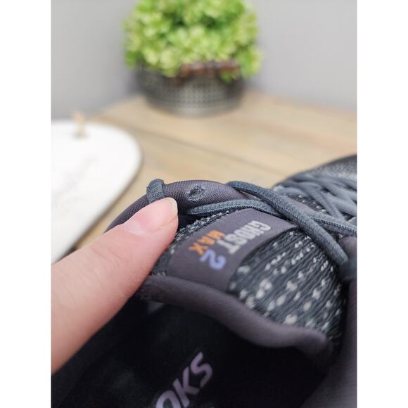 Brooks Ghost Max 2 Womens 8.5 Wide Shoes Running Sneaker Gray 1204201D005 - Picture 6 of 9